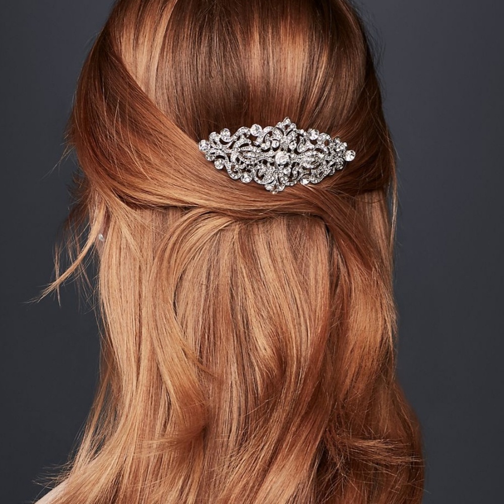 Flourish Crystal Comb